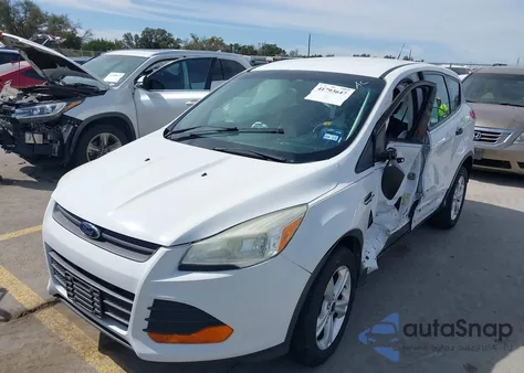 2014 Ford Escape S z USA, uszkodzony, nr VIN 1FMCU0F7XEUC04371